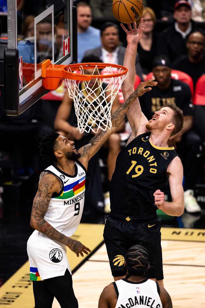 Acciones del Raptors vs Timberwolves del 19 de marzo del 2023